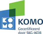 Isogroen is SKG-IKOB KOMO-Proces gecertificeerd