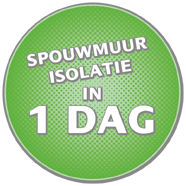 Spouwmuur isolatie in 1 dag